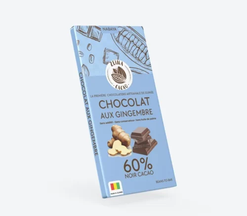 Chocolat au gingembre 60% Chocolat au gingembre 60%